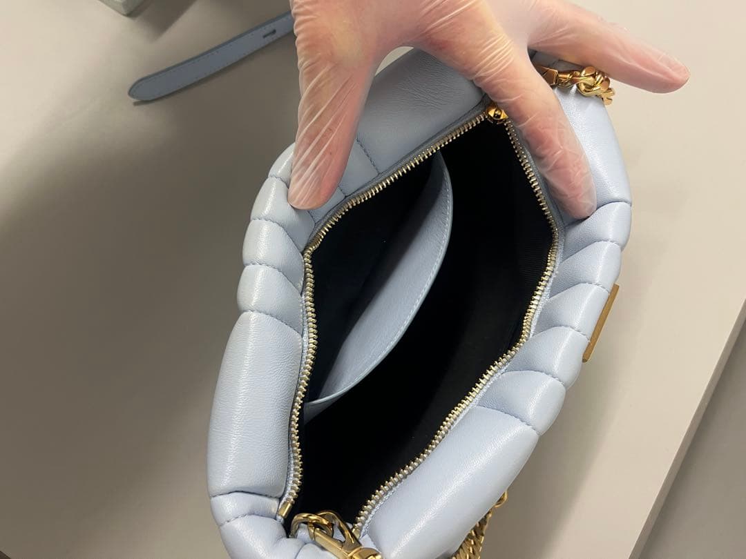 い*む様 美品 BURBERRY バーバリー ショルダー バッグ TB ロゴ レ