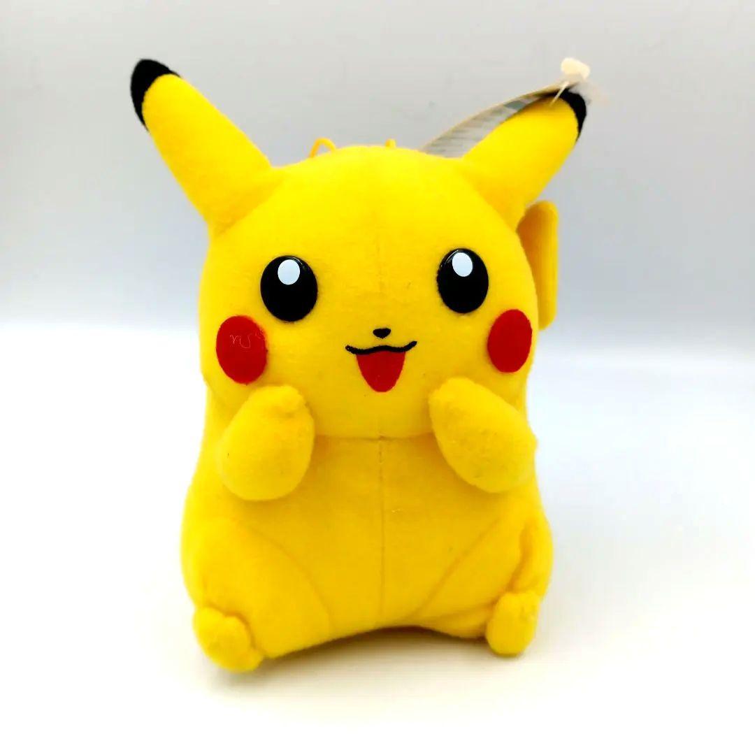 希少！ 初代ピカチュウ 初期 ポケモン ぬいぐるみ 人形 タグ付き 美品