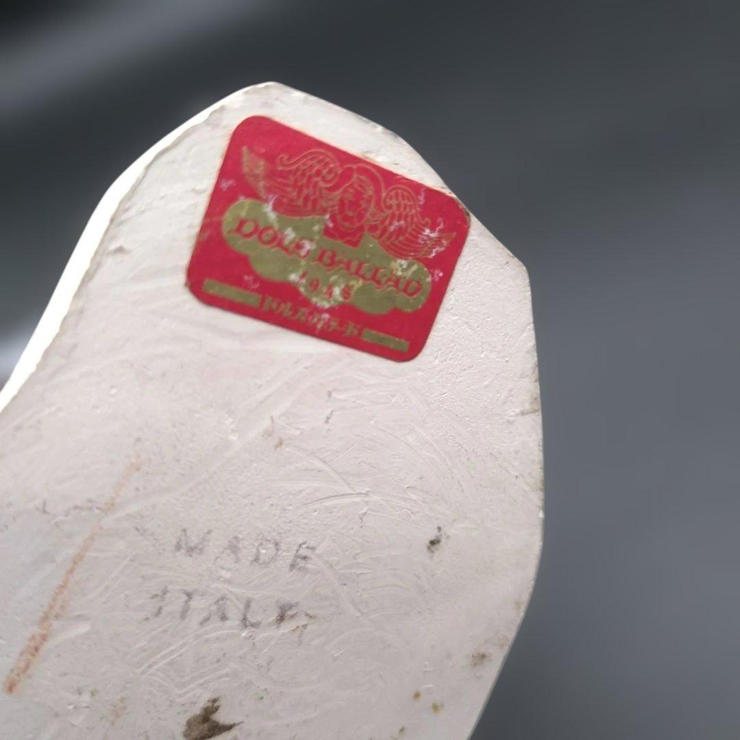 ドルスバラード イタリア製 アンティーク風女性像 陶器製フィギュア