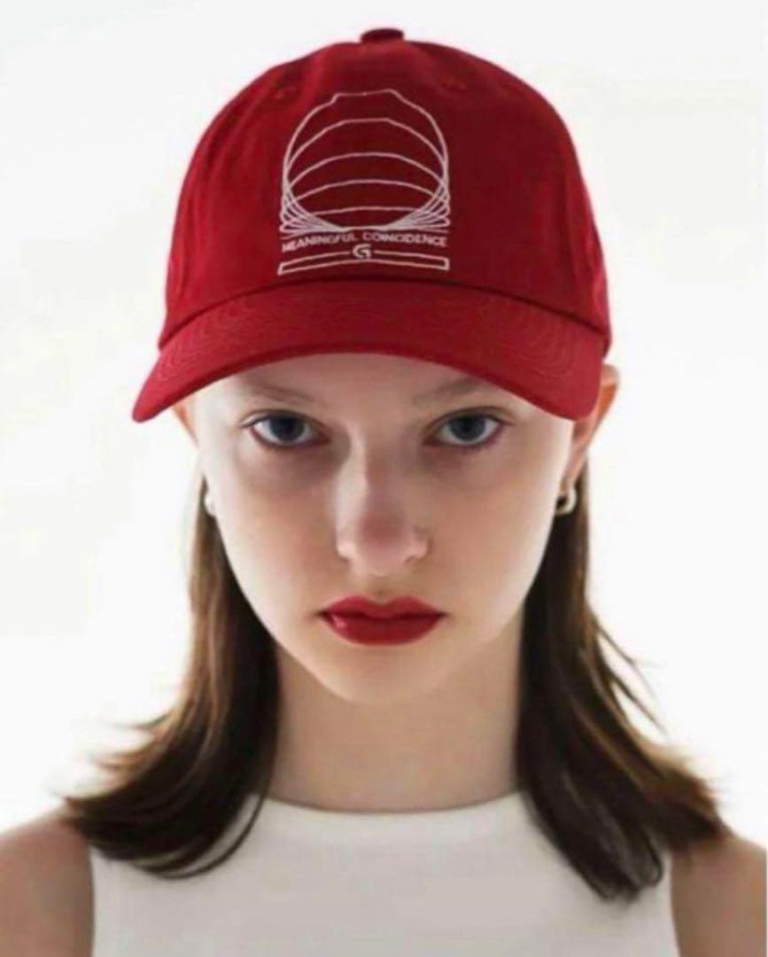 美品】gadidanoniem キャップJUDE RED