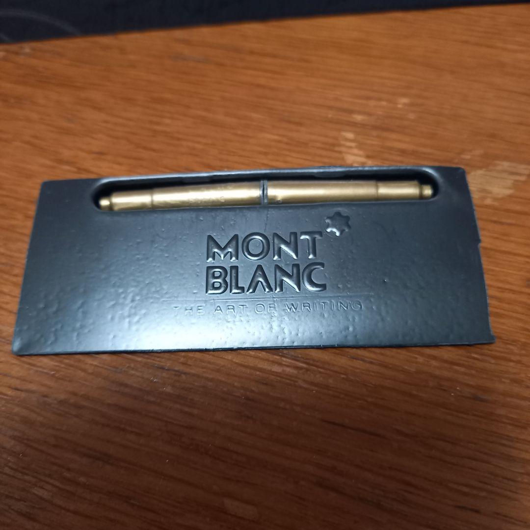 MONT BLANC バーガンディ 万年筆 EF 未使用