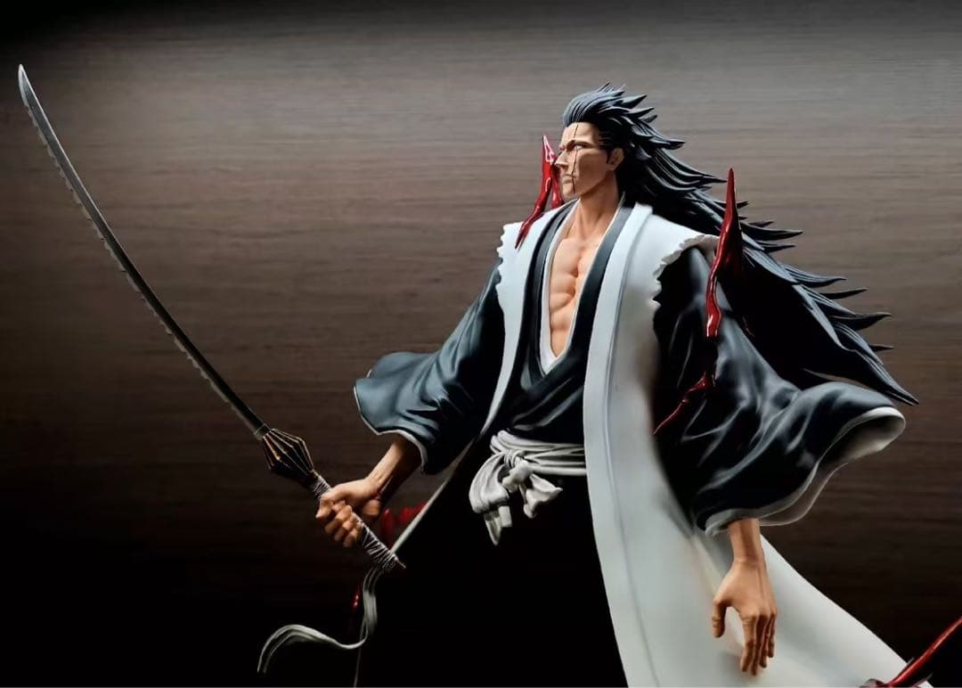 BLEACH 更木剣八 ガレージキット ガレキ スタチュー①③