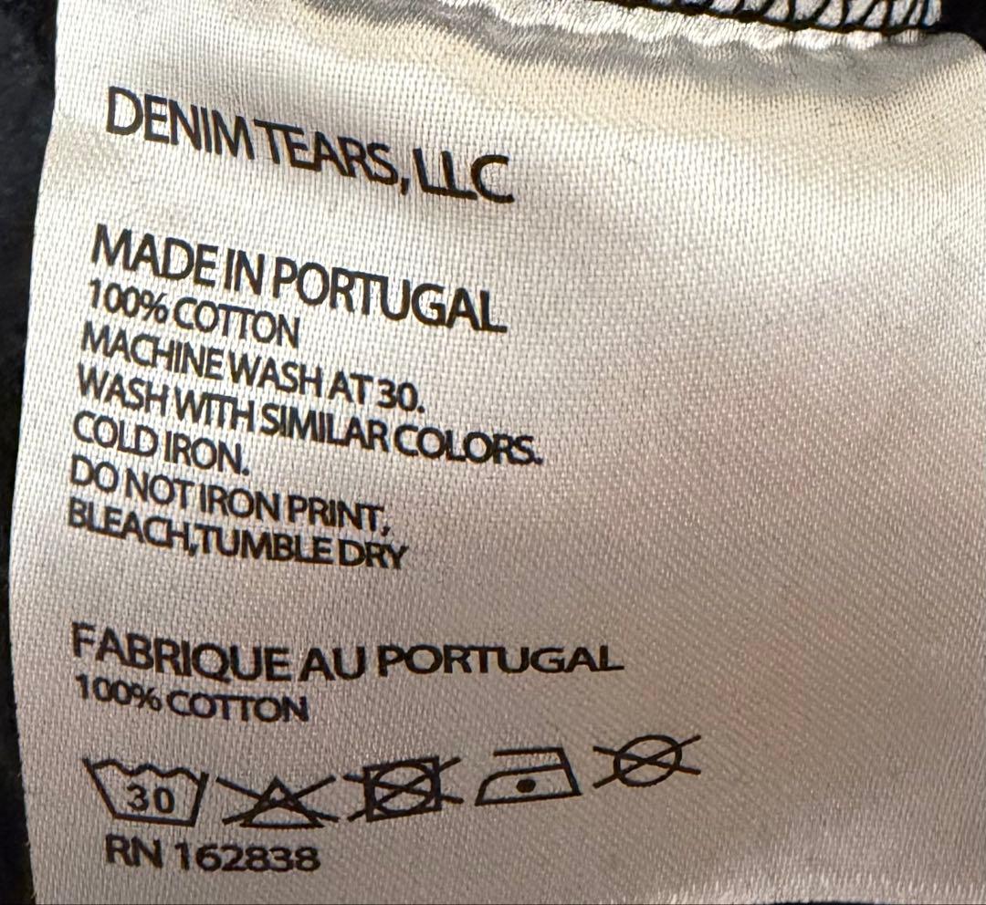 DENIM TEARS デニムティアーズ パーカー Lサイズ