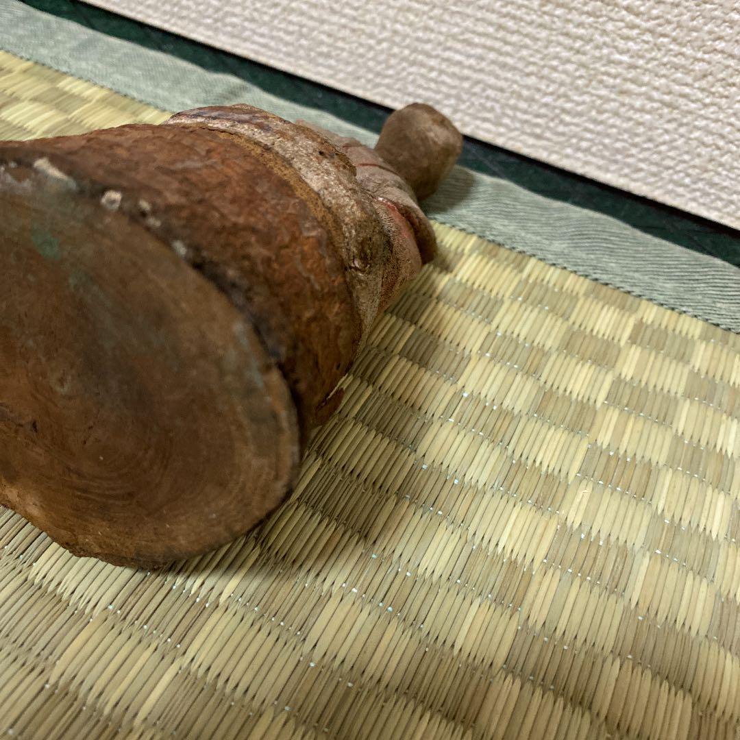 木彫り 彫刻 骨董 年代物 希少 縁起物 (仏像)の通販はau PAY