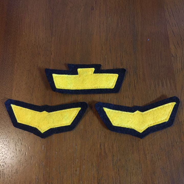 ワッペン パッチ 鉄道 制服 コスプレ - メルカリ