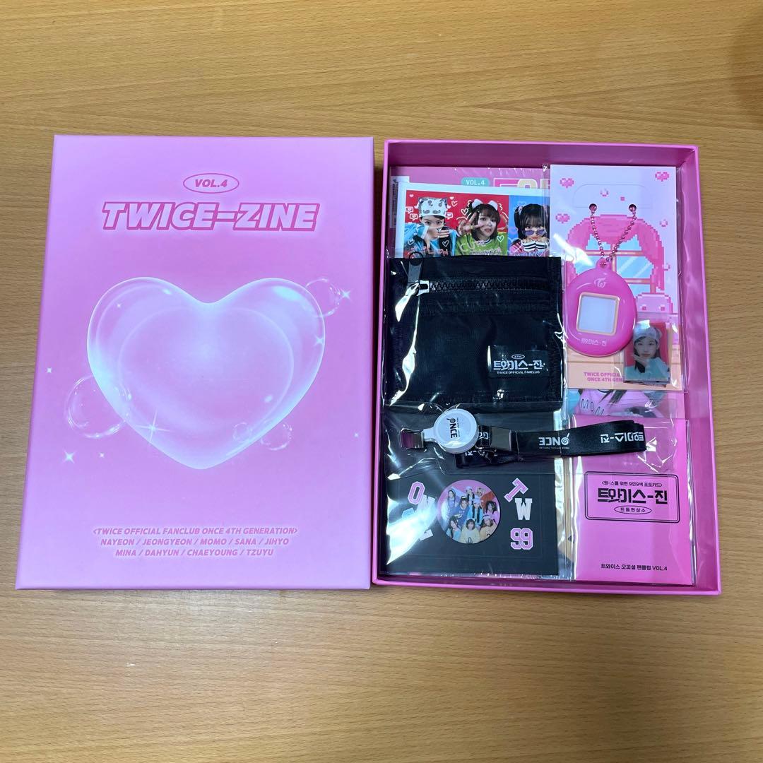 TWICE 韓国FC ファンクラブ ONCE 4期 入会特典 TWICE ZINE 本国FC