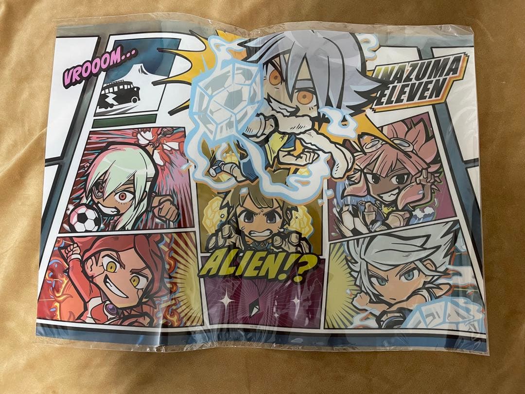 イナズマイレブン クリアポスター 3枚 イナズマイレブン_ガゼル 場面写