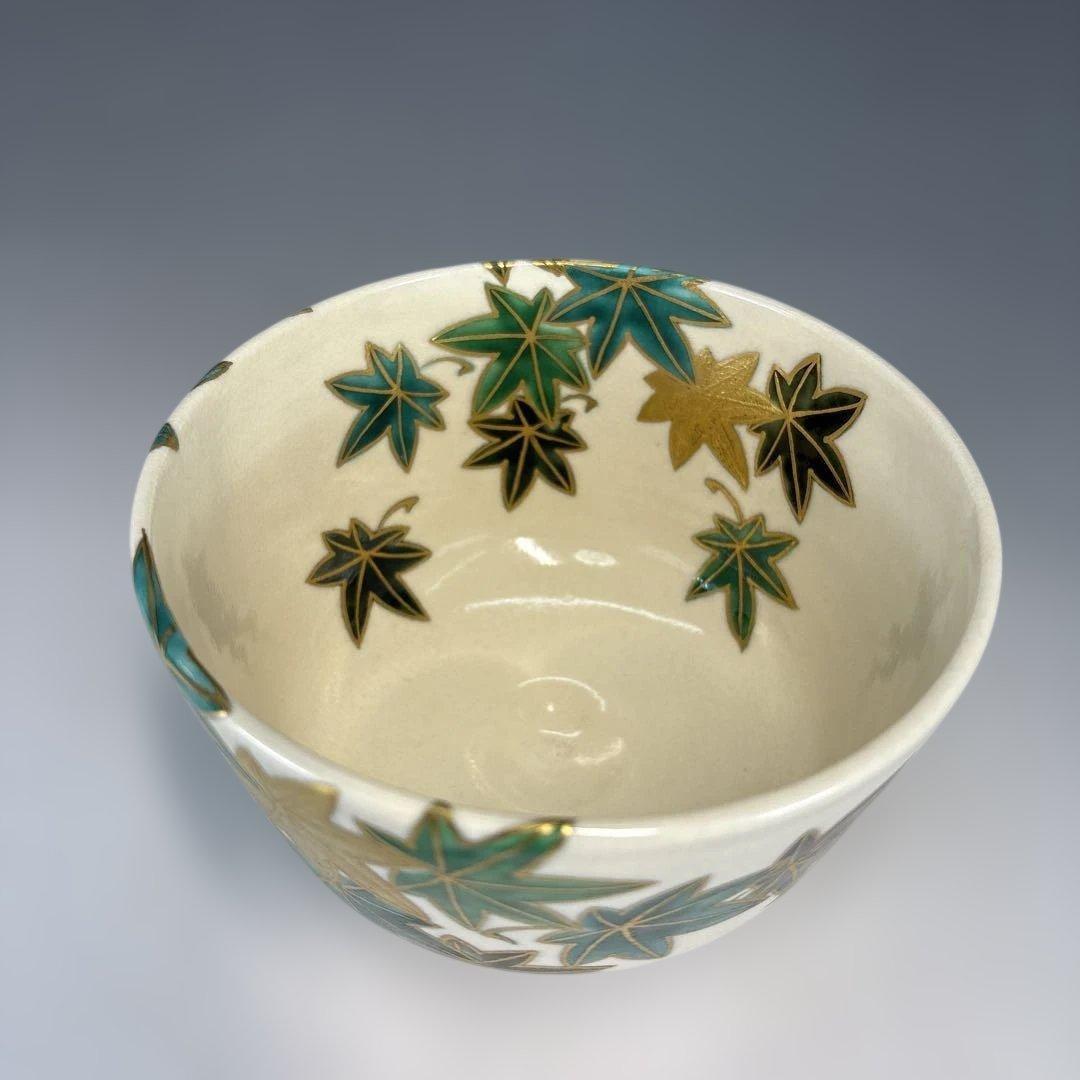 中古品】茶道具 泉涌寺 山川敦司造 楓絵茶碗（共箱） - メルカリ