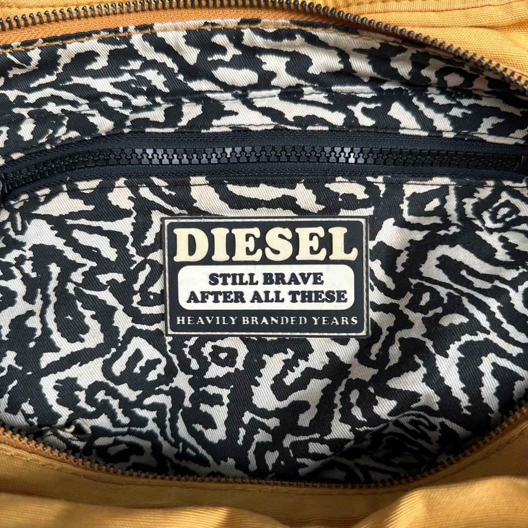 DIESEL archive metal logo ショルダーバッグ Y2K