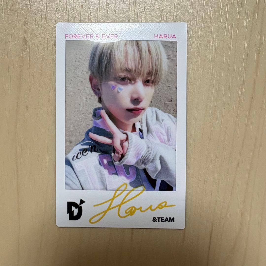 &TEAM HARUA ハルア D'PARTMENT サインフォト チェキ - メルカリ
