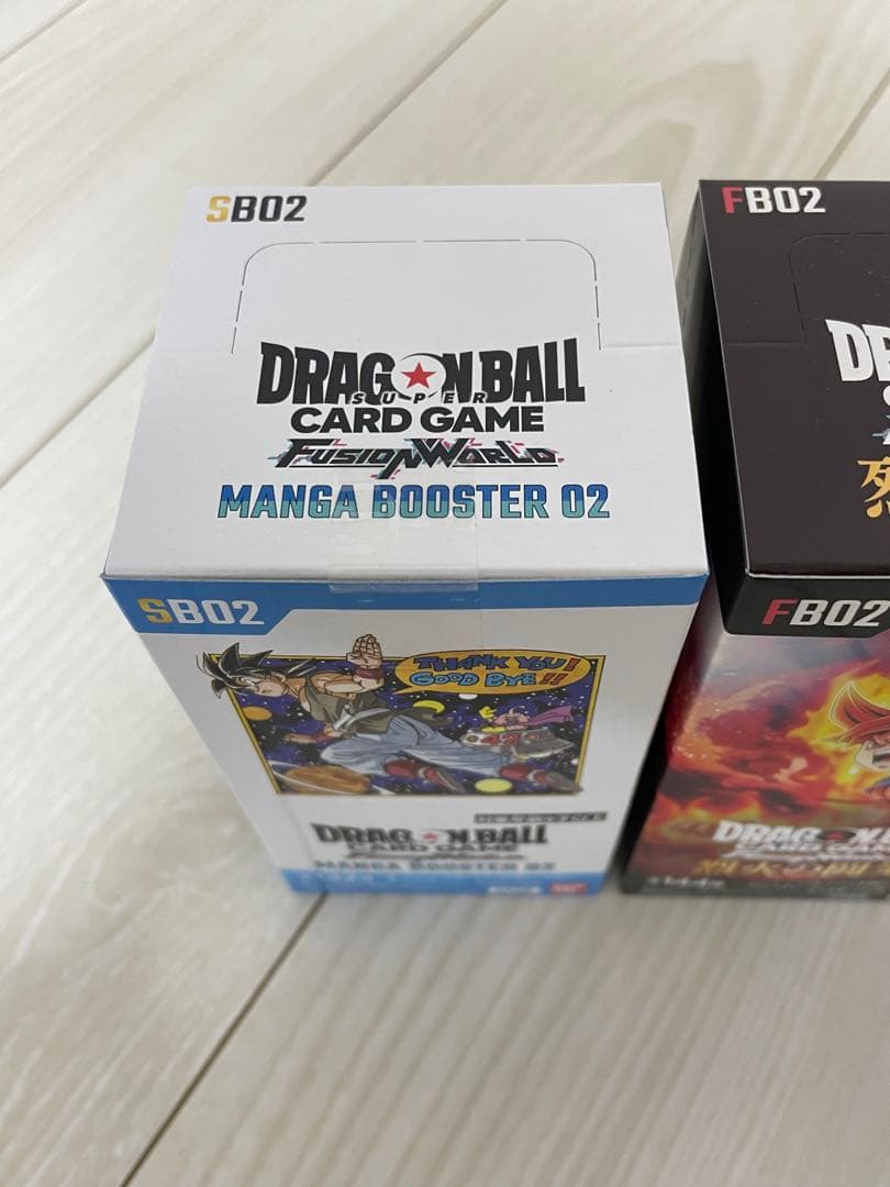 ドラゴンボールフュージョンワールド　新品未開封テープ付き　マンガブースター02