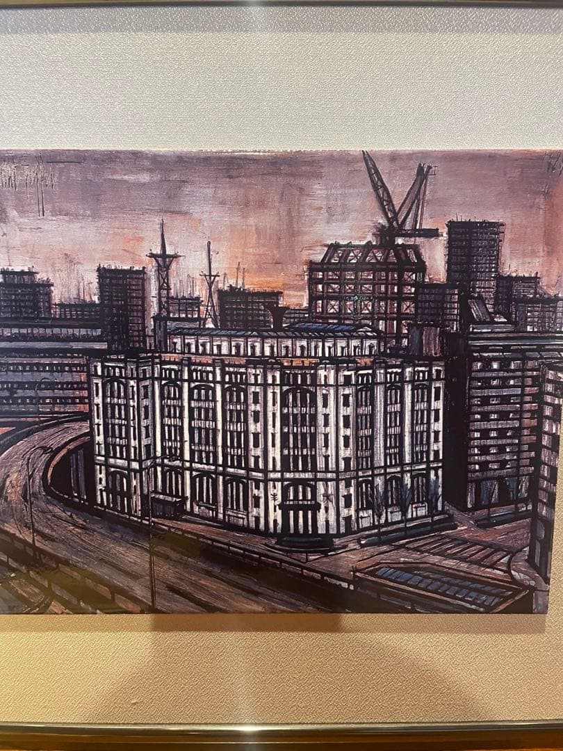 ベルナール・ブュッフェ 陶版 Bernard Buffet 箱あり