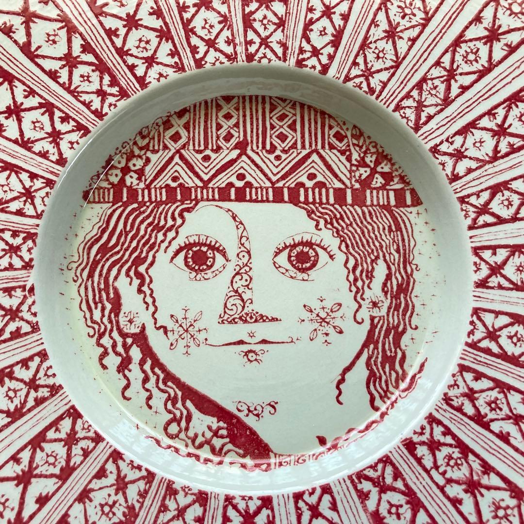 ビョルン・ヴィンブラッド 絵皿 飾り皿 大皿 置物 壁掛け レトロ ヴィンテージ