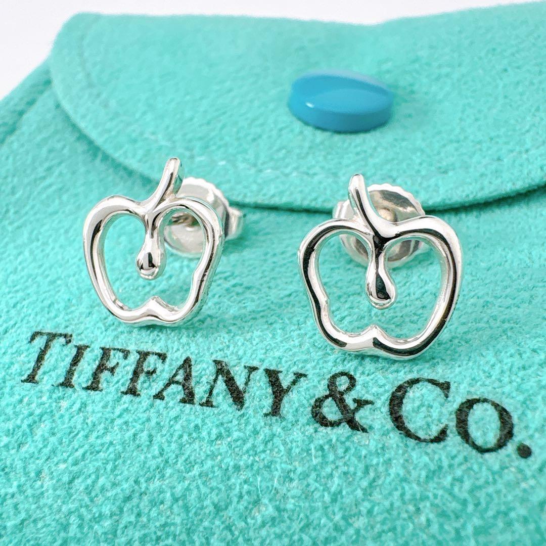 美品 ティファニー アップル ピアス シルバー925 - メルカリ