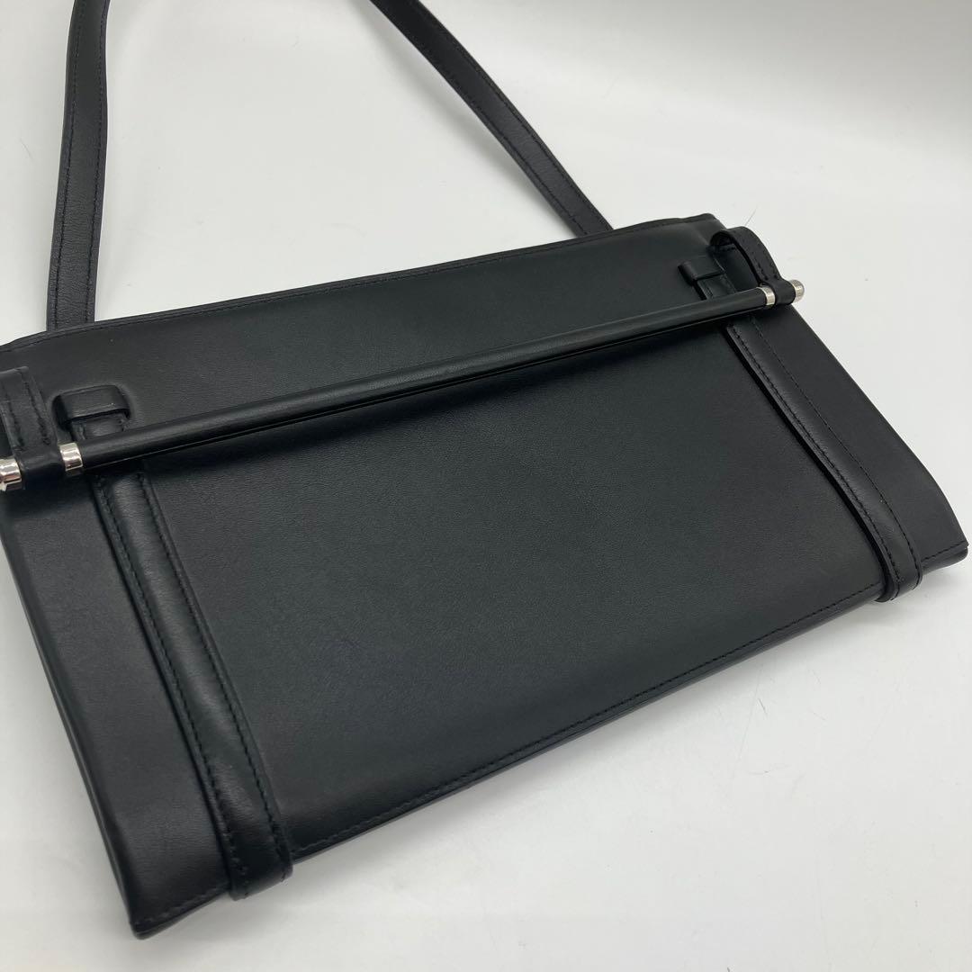 カルティエ カボション マスト ライン カーフスキン フォーマル ハンドバッグ