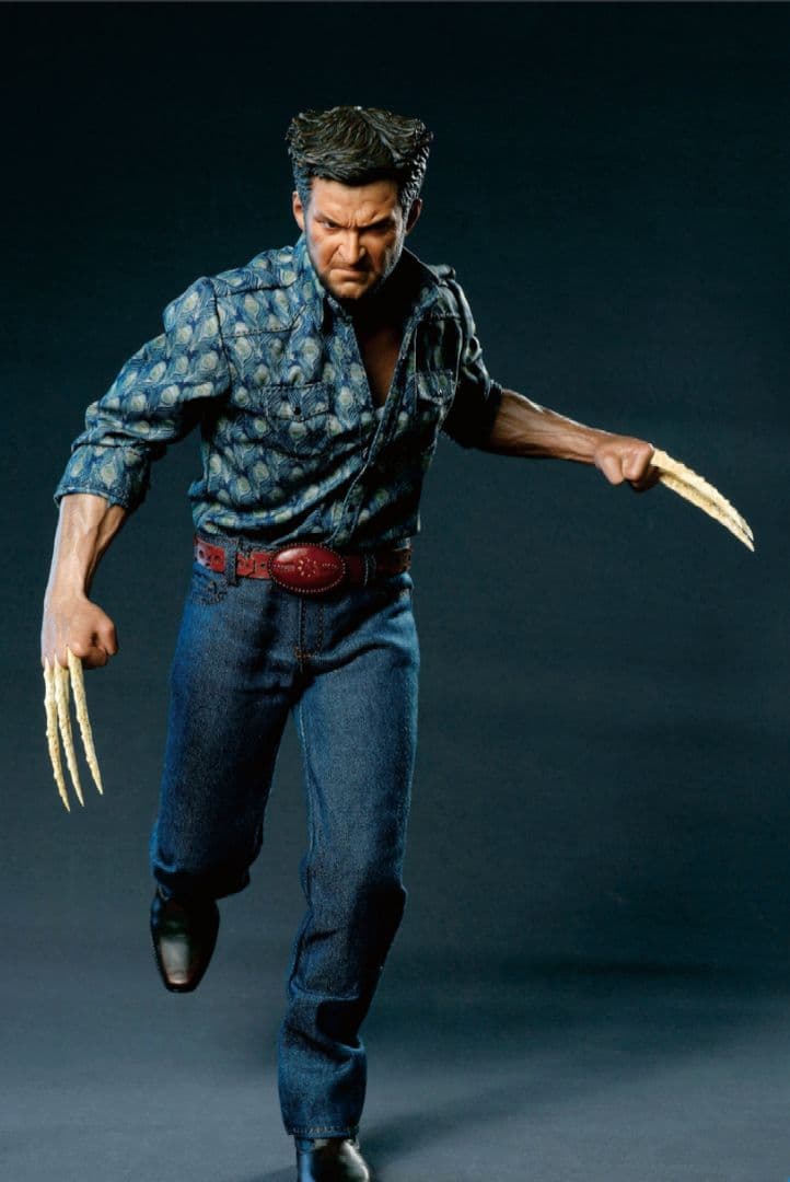 1/6スケール ウルヴァリン アクションフィギュア 3種類ヘッド wolfman