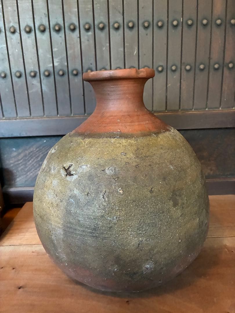 古備前 蕪徳利 被せ焼 酒器 花入れ - メルカリ