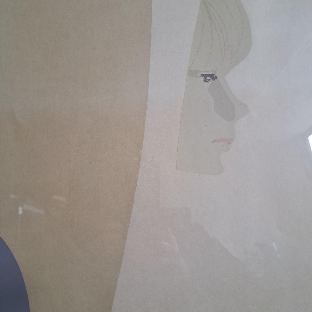 ♡本間武男作　スズランの咲く頃　リトグラフ♡