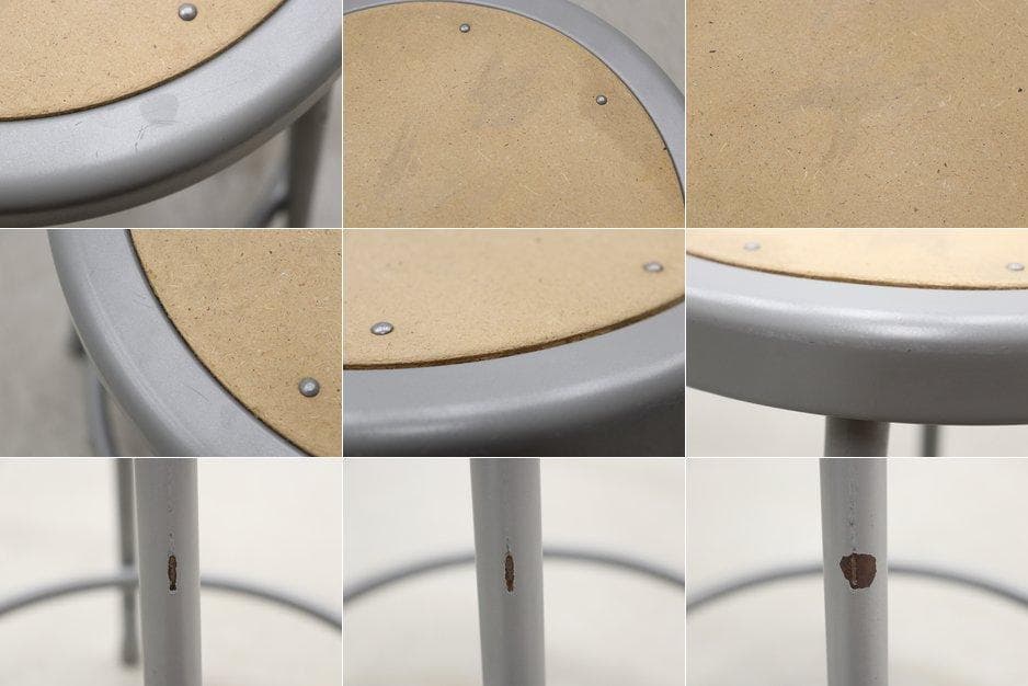 パシフィックファニチャー LAB スツール S ヴィンテージスタイル 1脚 2