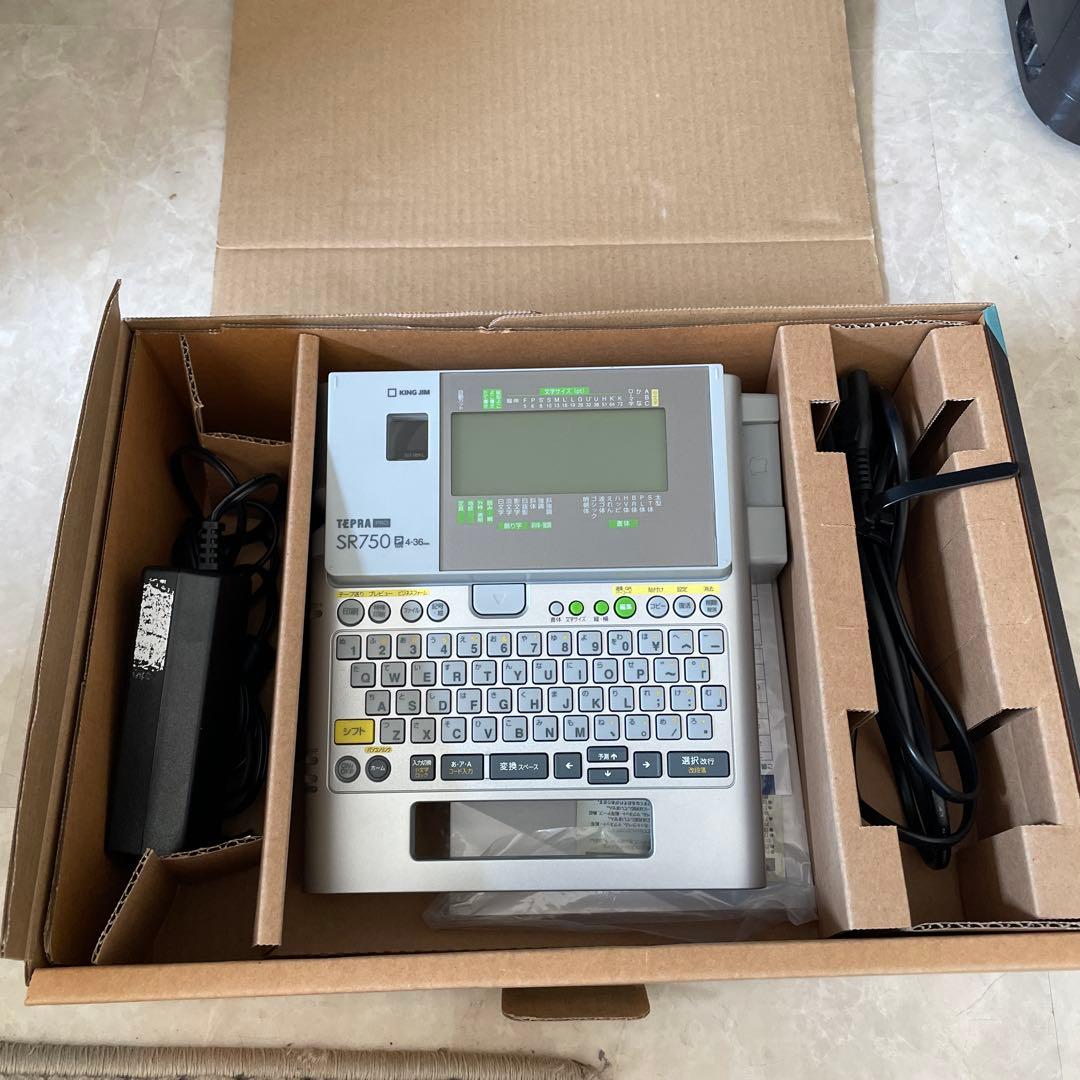 TEPRA PRO SR750-THS ラベルプリンター - メルカリ