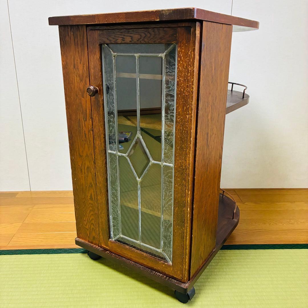 ⭐️Black Friday 三越 ブルージュ ステンドグラス サイドテーブル