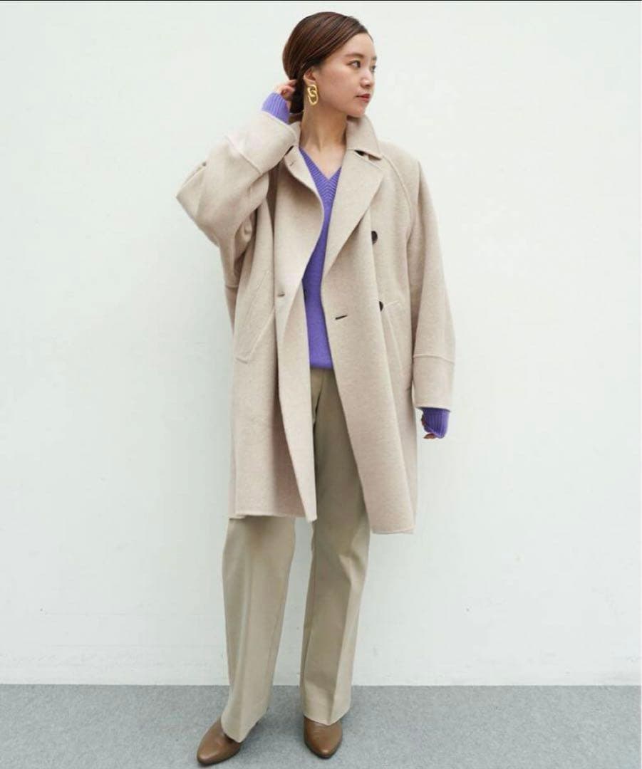 美品】IENA スーパー160ダブルフェイス オーバーコート 36 - メルカリ