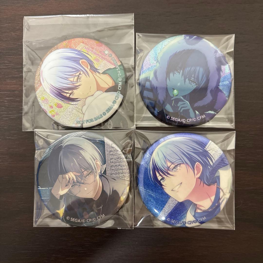 プロセカ 青柳冬弥 グリッター缶バッジセット - メルカリ