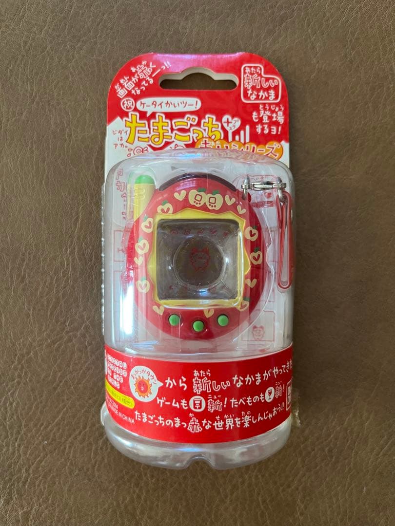 ［希少］祝ケータイかいツー！たまごっちプラス赤いシリーズ りんごれっど