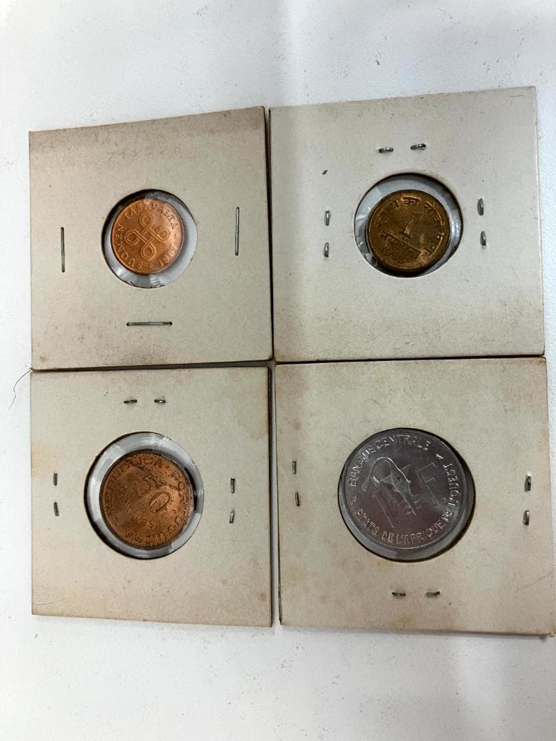 外国古銭 コイン 香港マカオオーストラリアフィンランドインド等