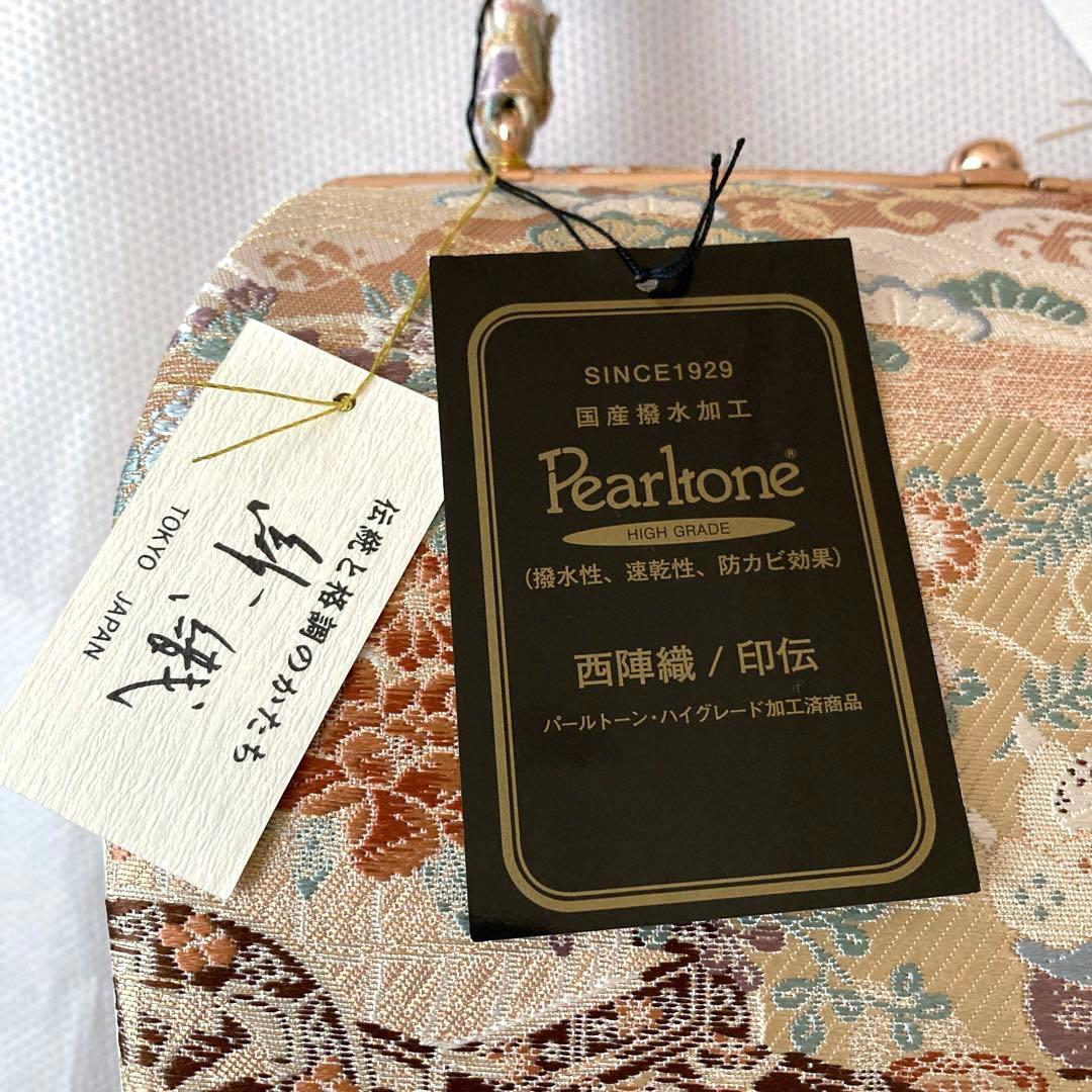 沙織 正絹西陣織 高級草履バック セット 日本製 Mサイズ