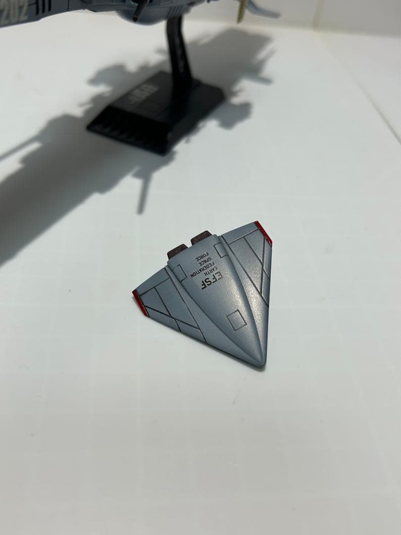 ガンプラ　模型　組立済　 1/1200 マゼラン　完成品　全塗装　旧