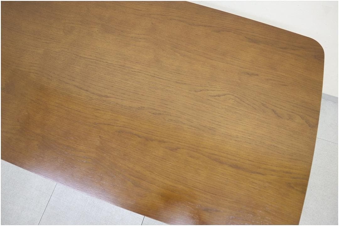 美品 カリモク60 カフェテーブル1200 ウォールナット 食卓 机 テーブル