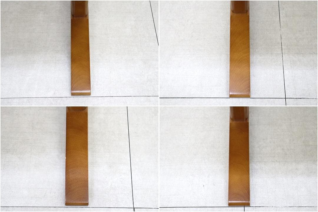 美品 カリモク60 カフェテーブル1200 ウォールナット 食卓 机 テーブル