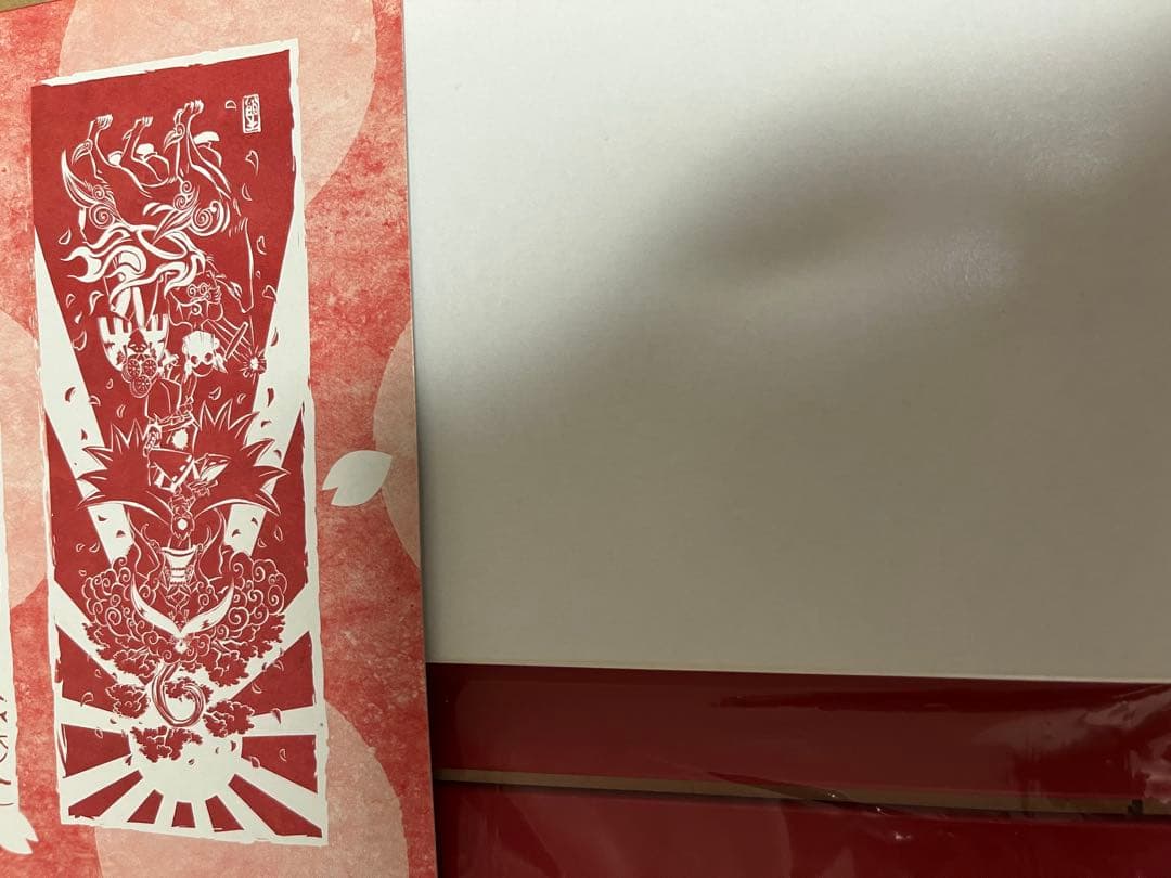 大神 10周年 吉村健一郎×島崎麻里 春夏秋冬手ぬぐい掛け軸 イーカプコン限定