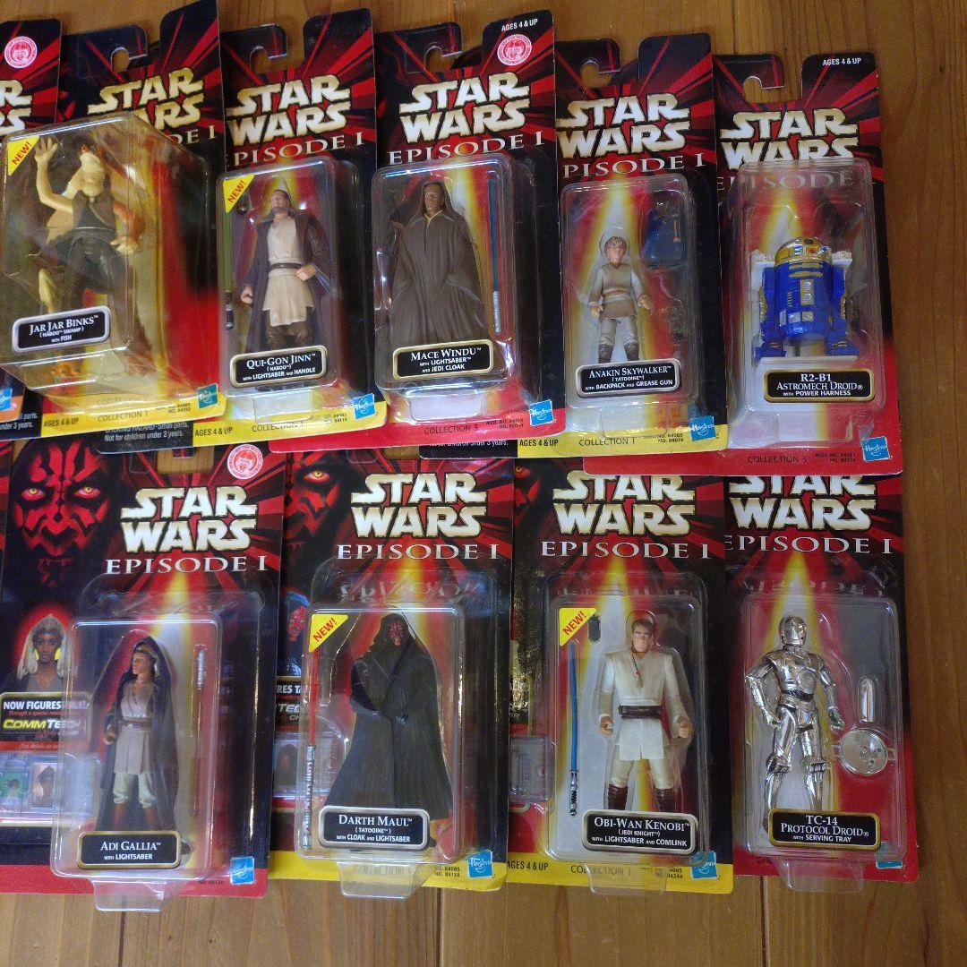 スターウォーズ　エピソード1 ベーシックフィギュア　11体