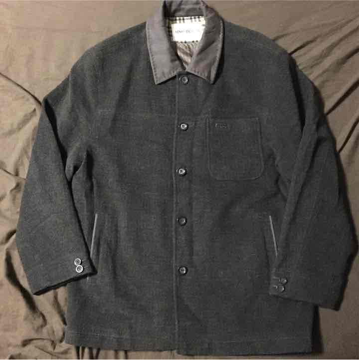 十字架と聖母マリアのイニシャルのある木製 フレーム 額縁 1900年/K344