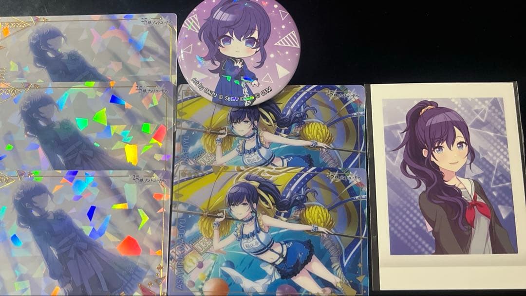 プロセカ 朝比奈まふゆ ウエハース カード ぱしゃこれ 缶バッジ まとめ