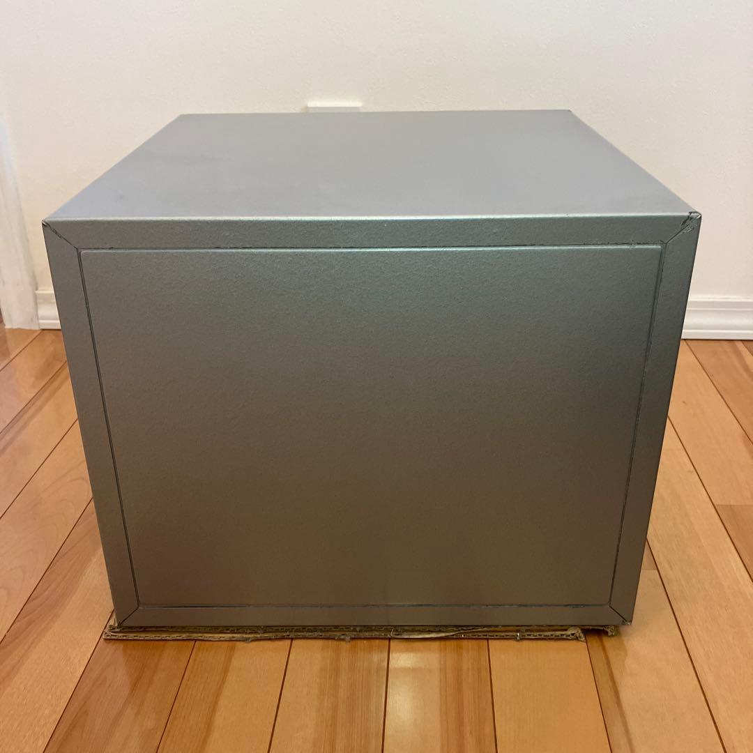 中古 耐火金庫 VEPOX ベポックス ダイヤル式金庫 シルバー 家庭用