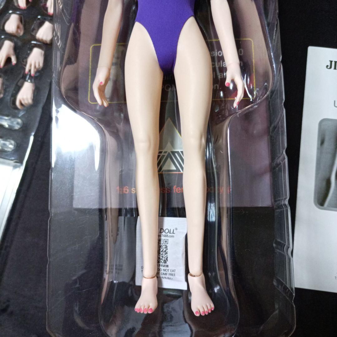 JIAOUDOLL 1/6 女性シームレス素体 レオタード ヘッド付き