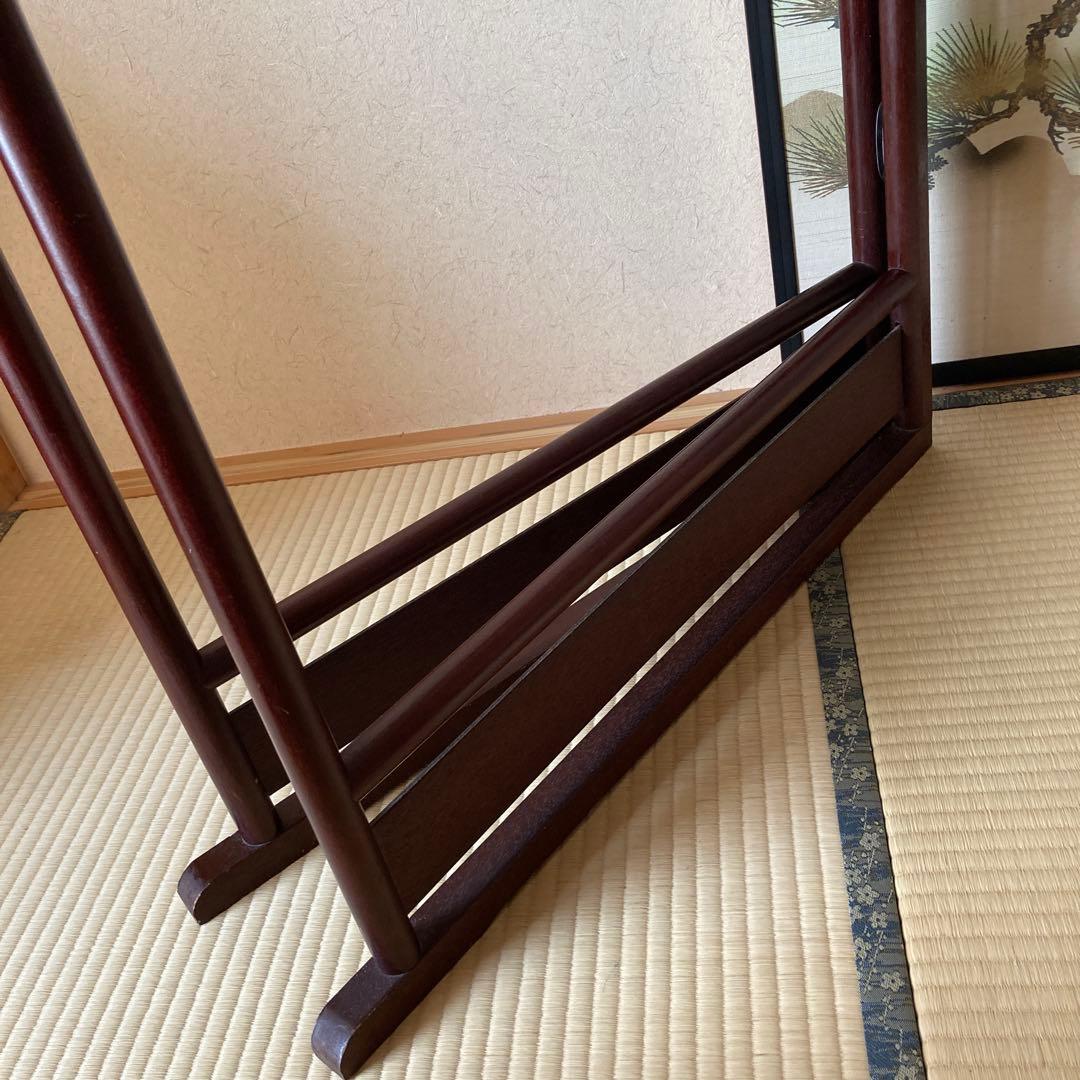 衣桁衣紋掛け着物掛け折りたたみ式アンティーク