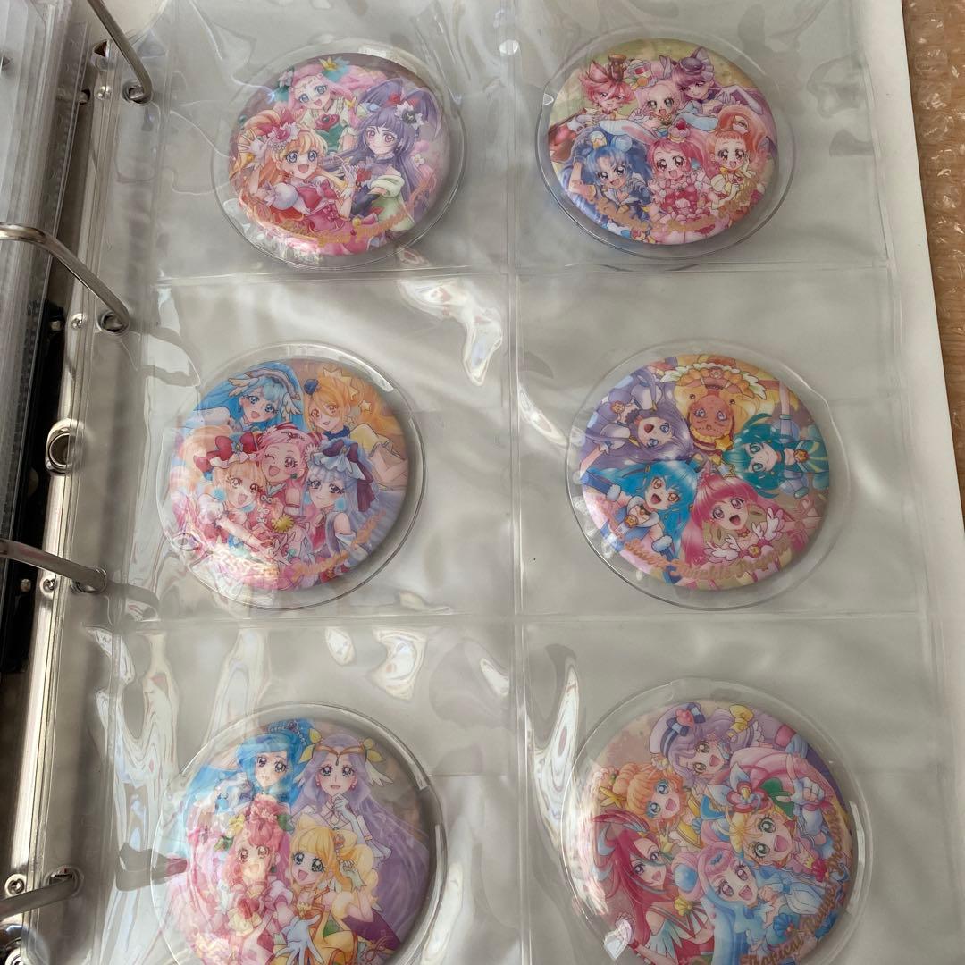 プリキュアオールスターズ BIG缶バッジ コンプ 17種 ビスケット