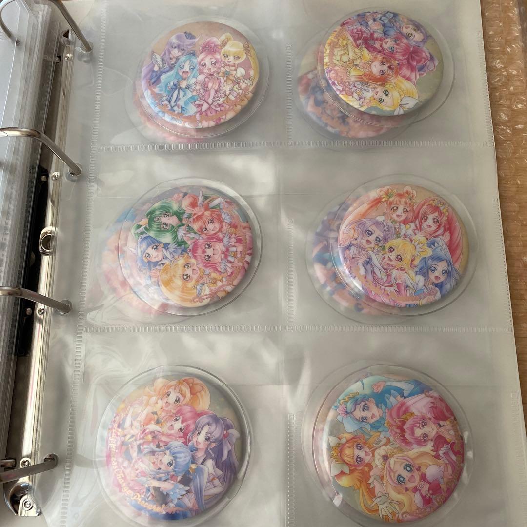 プリキュアオールスターズ BIG缶バッジ コンプ 17種 ビスケット