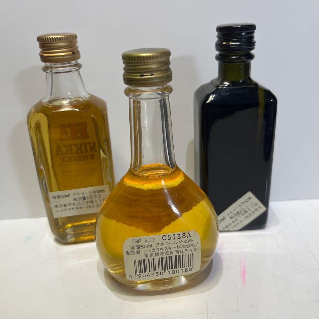 ニッカウイスキーミニボトル7本セット ニッカ ウイスキー ミニボトル 7