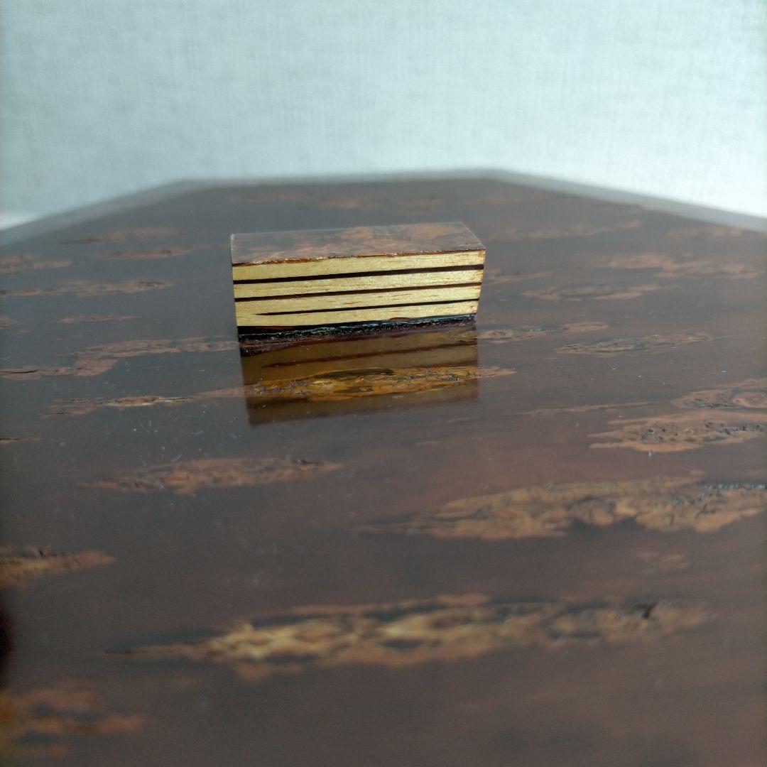 角館の桜皮細工　八角形重箱　KS-50