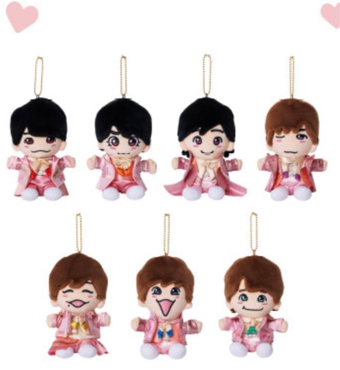 なにわ男子ちびぬい初心LOVEバージョン6人セット