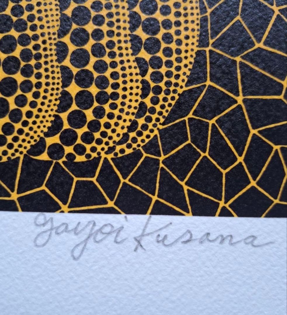 草間彌生 かぼちゃ 版画 ☆村上隆 奈良美智☆ - メルカリ