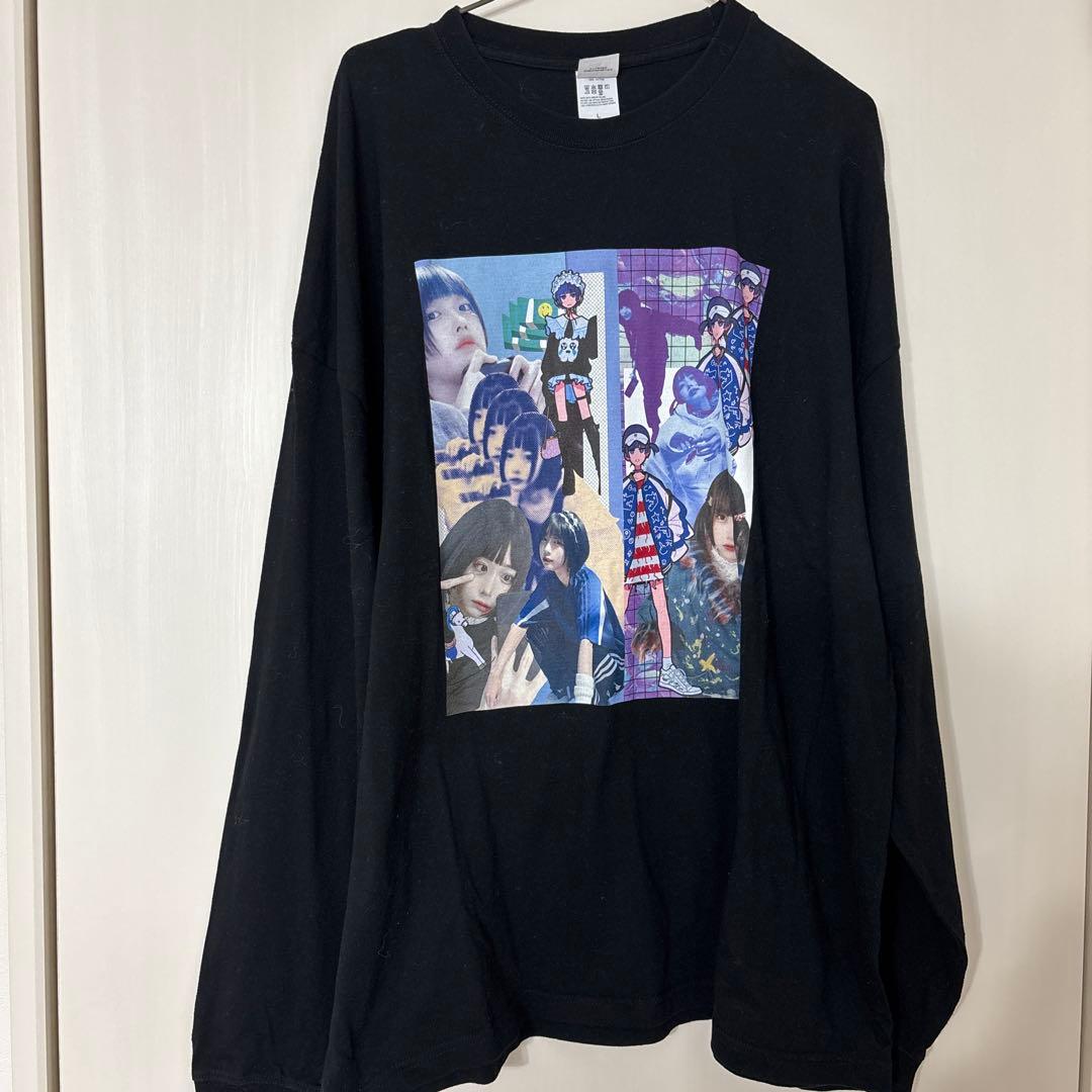 お値下げ中 あのちゃん 小悪魔コーデ ビッグ ロンT 絶対小悪魔コーデ L