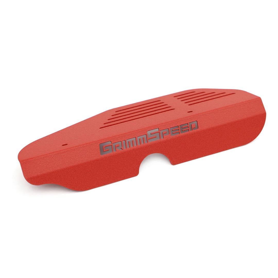 GrimmSpeed プーリーカバー 赤 スバルWRX VAB/GRB/GVB