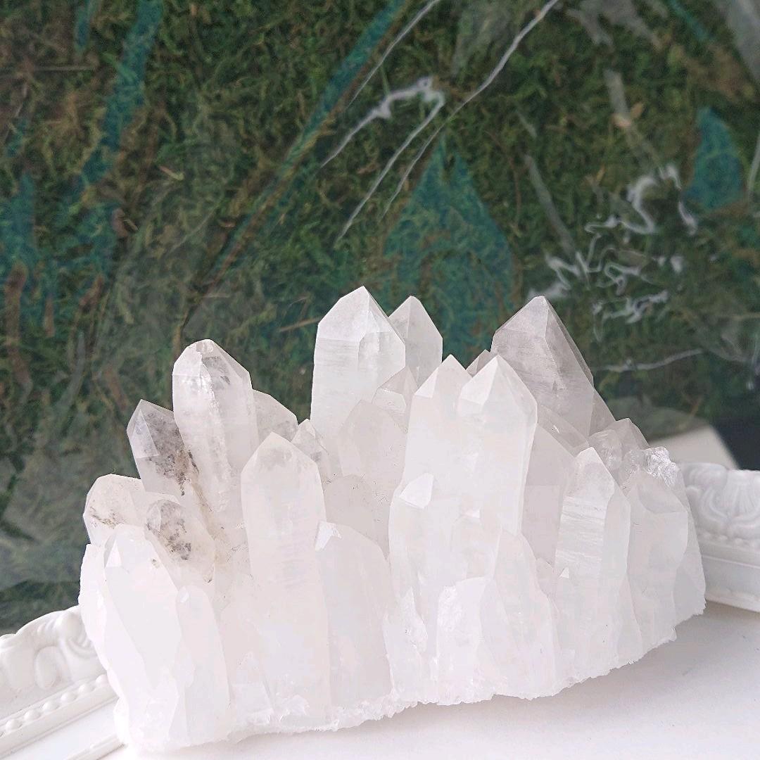 水晶 クラスター 大 風水 パワーストーン ポイント 水晶クラスター