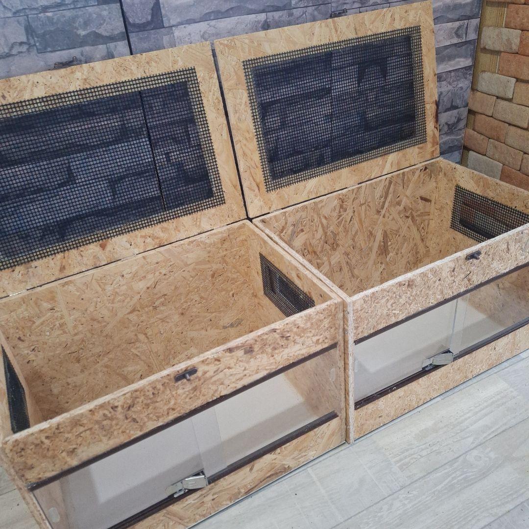 コスパ重視！OSBケージ2個セット(未使用) コスパ重視！OSB 木製ケージ